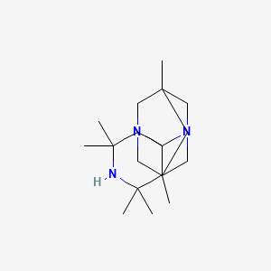 2',2',5,6',6',7-Hexamethylspiro[1,3-diazatricyclo[3.3.1.13,7]decane-2,4'-piperidine]