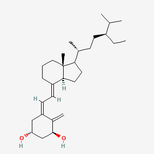 molecular formula C29H48O2 B1263794 1-Hydroxyvitamin D5 