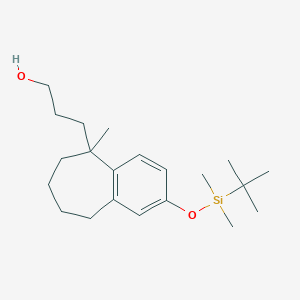 5H-Benzocycloheptene-5-propanol, 2-[[(1,1-diMethylethyl)diMethylsilyl]oxy]-6,7,8,9-tetrahydro-5-Methyl-