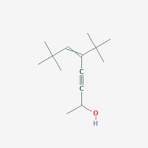 5-Tert-butyl-7,7-dimethyloct-5-en-3-yn-2-ol