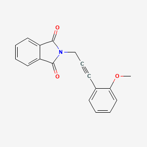 2-[3-(2-Methoxyphenyl)prop-2-yn-1-yl]-1H-isoindole-1,3(2H)-dione