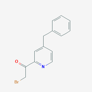 1-(4-Benzylpyridin-2-yl)-2-bromoethanone