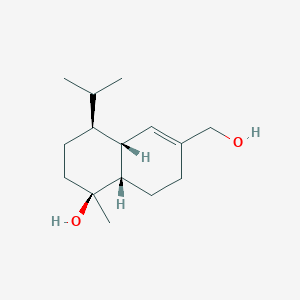 molecular formula C15H26O2 B1263811 15-羟基-T-木醇 