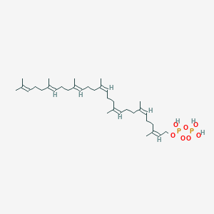 molecular formula C35H60O7P2 B1263815 二反式、多顺式-七异戊烯二磷酸 