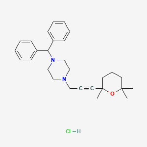 molecular formula C28H37ClN2O B12638181 C28H37ClN2O 