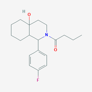 molecular formula C19H26FNO2 B12638192 C19H26Fno2 