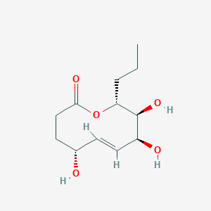 molecular formula C12H20O5 B1263824 Stagonolide B 