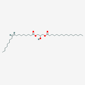 molecular formula C37H70O5 B1263825 1-Oleoyl-3-palmitoylglycerol 