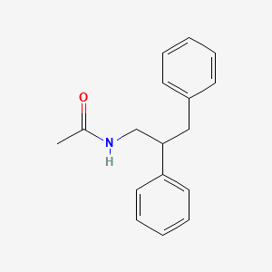 N-(2,3-diphenylpropyl)acetamide