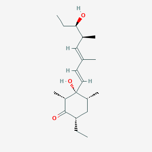 molecular formula C20H34O3 B1263828 Pacificanone B 