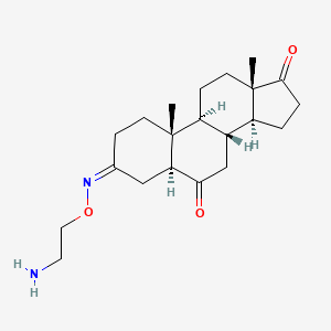 molecular formula C21H32N2O3 B1263833 Unii-M07rfj64NF 