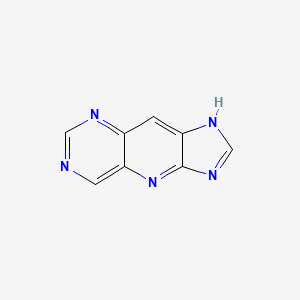 2,4,6,10,12-pentazatricyclo[7.4.0.03,7]trideca-1(13),2,4,7,9,11-hexaene