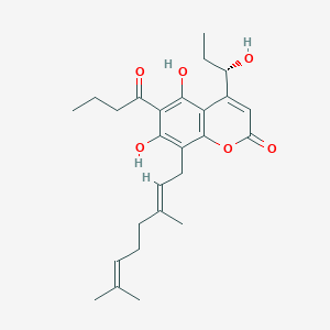 molecular formula C26H34O6 B1263835 kayeassamin B 