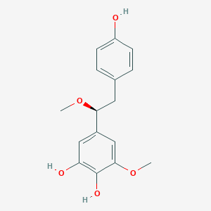 molecular formula C16H18O5 B1263840 树枝菌素 C 