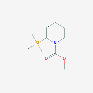 Methyl 2-(trimethylsilyl)piperidine-1-carboxylate