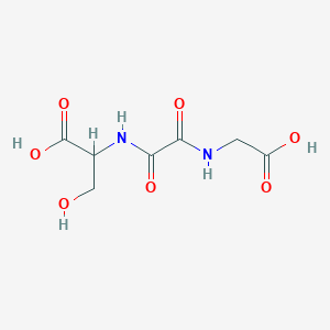 N-{[(carboxymethyl)amino](oxo)acetyl}serine