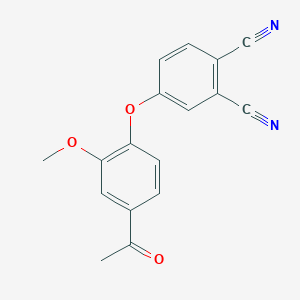 4-(4-Acetyl-2-methoxyphenoxy)benzene-1,2-dicarbonitrile