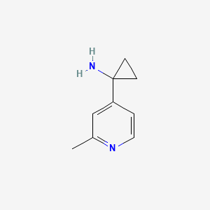 1-(2-Methylpyridin-4-YL)cyclopropanamine