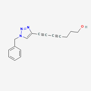 7-(1-Benzyl-1H-1,2,3-triazol-4-yl)hepta-4,6-diyn-1-ol