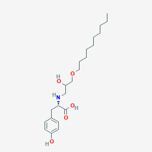 N-[2-Hydroxy-3-(decyloxy)propyl]tyrosine