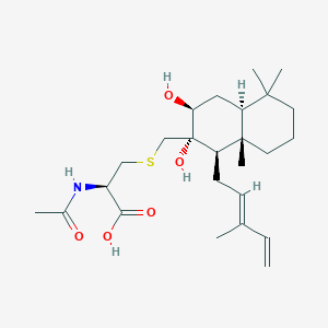 molecular formula C25H41NO5S B1263851 西拉丹 