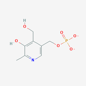 [5-Hydroxy-4-(hydroxymethyl)-6-methylpyridin-3-yl]methyl phosphate