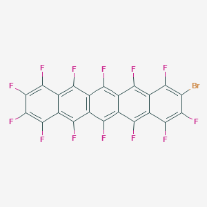 2-Bromo-1,3,4,5,6,7,8,9,10,11,12,13,14-tridecafluoropentacene