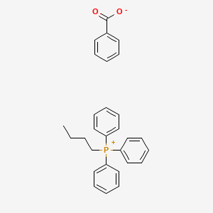 molecular formula C29H29O2P B12638637 Butyl(triphenyl)phosphanium benzoate CAS No. 920759-12-2