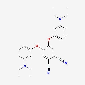 4,5-Bis[3-(diethylamino)phenoxy]benzene-1,2-dicarbonitrile