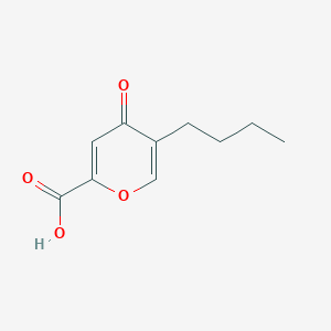 5-Butyl-4-oxopyran-2-carboxylic acid