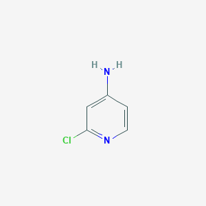 molecular formula C5H5ClN2 B126387 4-Amino-2-chloropyridine CAS No. 14432-12-3