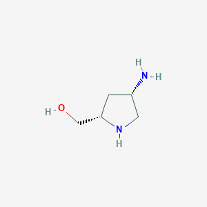 ((2S,4S)-4-aminopyrrolidin-2-yl)methanol