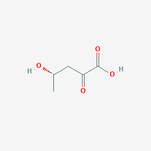 molecular formula C5H8O4 B1263877 (S)-4-hydroxy-2-oxopentanoic acid 
