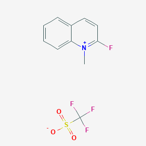 2-Fluoro-1-methylquinolin-1-ium trifluoromethanesulfonate