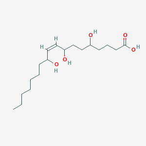 (Z)-5,8,11-trihydroxyoctadec-9-enoic acid