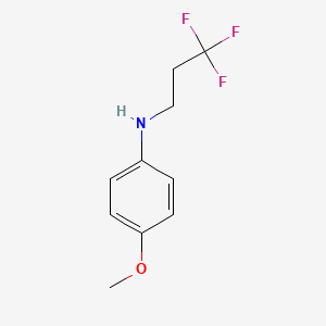 4-Methoxy-N-(3,3,3-trifluoropropyl)aniline