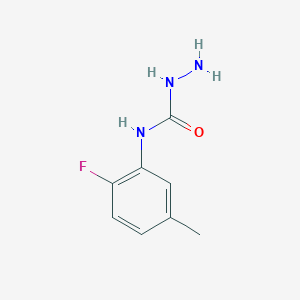 molecular formula C8H10FN3O B12638922 N-(2-Fluoro-5-methylphenyl)hydrazinecarboxamide CAS No. 918824-71-2