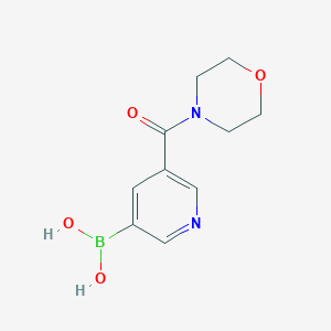 B-[5-(4-Morpholinylcarbonyl)-3-pyridinyl]boronic acid