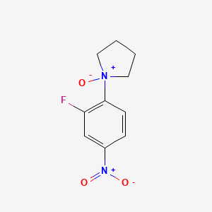 1-(2-Fluoro-4-nitrophenyl)pyrrolidine 1-oxide