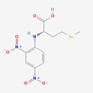 (2S)-2-(2,4-Dinitroanilino)-4-(methylselanyl)butanoic acid