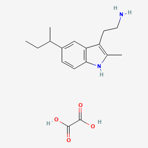 2-(5-Sec-butyl-2-methyl-1H-indol-3-YL)ethanamine oxalate