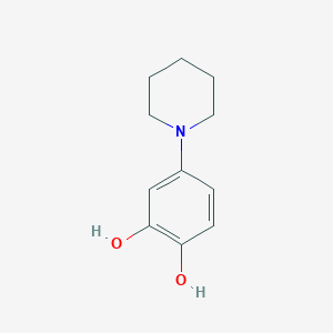 4-(Piperidin-1-yl)benzene-1,2-diol