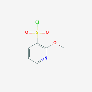 molecular formula C6H6ClNO3S B126392 2-Methoxypyridine-3-sulfonyl chloride CAS No. 219715-44-3
