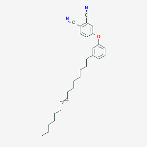 4-[3-(Pentadec-8-EN-1-YL)phenoxy]benzene-1,2-dicarbonitrile