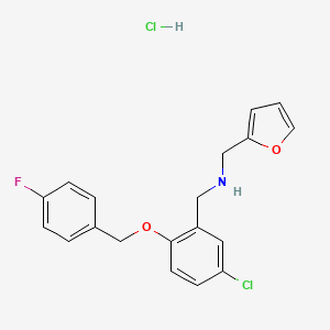 C19H18Cl2FNO2