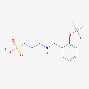 molecular formula C11H14F3NO4S B12639326 Agn-PC-004W8R CAS No. 918825-11-3