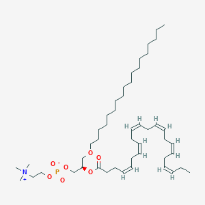 molecular formula C48H86NO7P B1263933 PC(O-18:0/22:6(4Z,7Z,10Z,13Z,16Z,19Z)) 