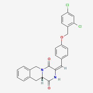 molecular formula C26H20Cl2N2O3 B12639348 C26H20Cl2N2O3 