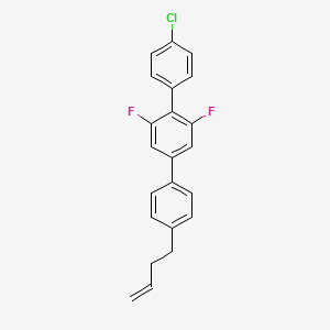 5-(4-But-3-enylphenyl)-2-(4-chlorophenyl)-1,3-difluorobenzene