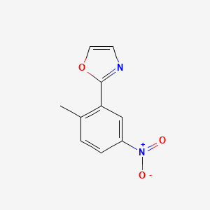 2-(2-Methyl-5-nitrophenyl)-1,3-oxazole